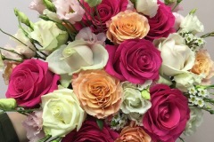 Mariage Pivoine et piment rouge